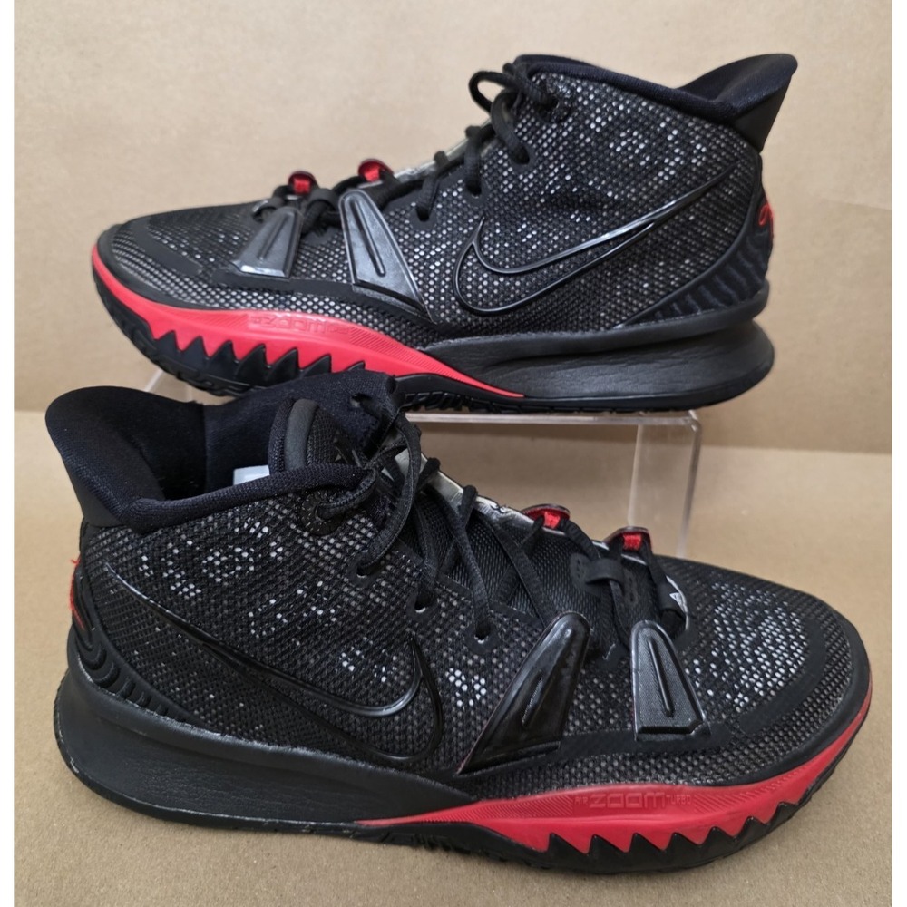 Nike Kyrie 7 (Size 7.5) Shoes Mens Mid Black Red